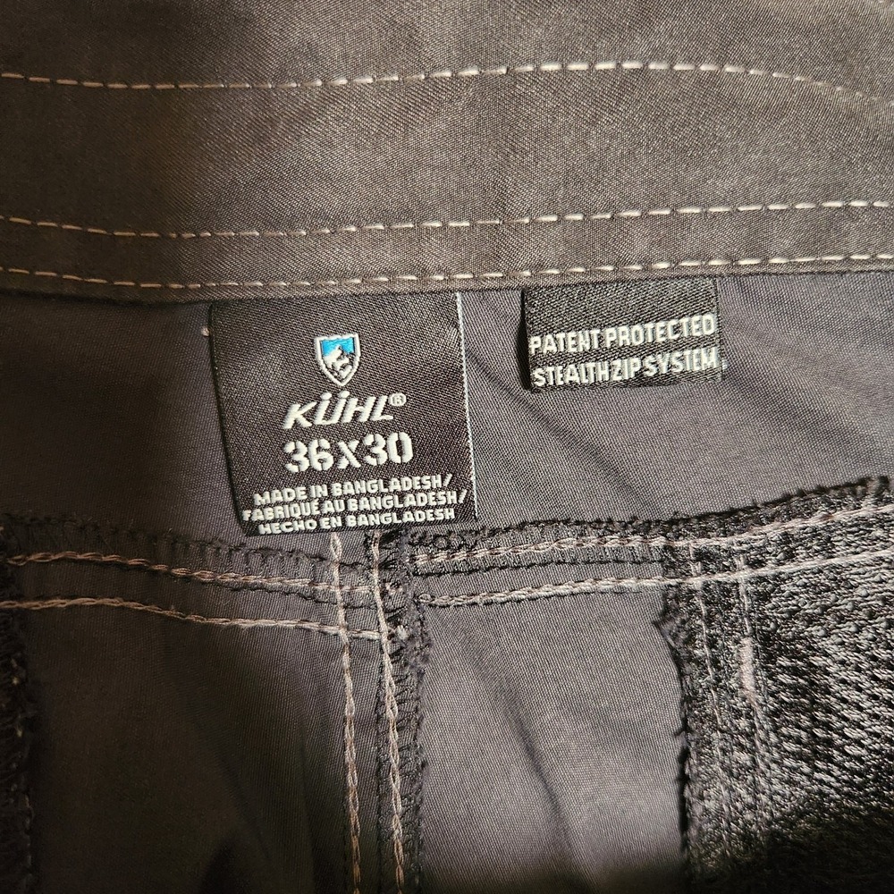 Kuhl Renegade Convertible Hiking Pants Mens Size 36x30 Gray - Picture 9 of 10